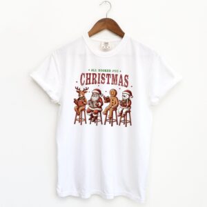 vintage christmas t shirt for book lovers featuring holiday reading design and festive literary theme vnxow