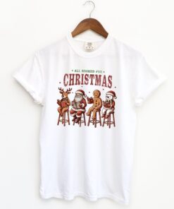 vintage christmas t shirt for book lovers featuring holiday reading design and festive literary theme vnxow scaled