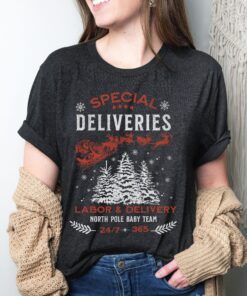 vintage christmas t shirt for labor and delivery nurses with special deliveries design for nicu and obgyn professionals sjjtm scaled