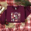 vintage christmas t shirt for toddlers with fun christmas tree doodle design ideal for holiday celebrations and family gatherings bnotb scaled