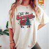 vintage christmas t shirt for women comfort colors graphic tee funny xmas shirt with holiday design immz9