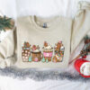 vintage christmas t shirt for women with gingerbread design and coffee theme funny christmas shirt for holiday celebrations b5a8m scaled