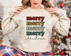 vintage christmas t shirt for women with leopard print design perfect for holiday celebrations and festive gatherings iy44y scaled