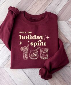 vintage christmas t shirt full of holiday spirit with fun christmas drinks design for festive celebrations and seasonal gatherings uxlbe scaled