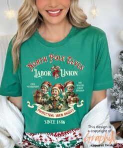 vintage christmas t shirt funny elf design retro style north pole theme comfortable fit for holiday celebrations ad9m3 scaled