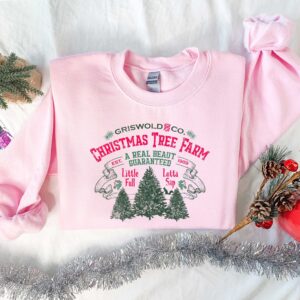 vintage christmas t shirt griswolds tree farm design for women with family theme and holiday spirit fu87w scaled