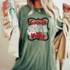 vintage christmas t shirt groovy santa aint got nothing on this belly funny xmas shirt for pregnancy announcement and moms to be dwi1e scaled