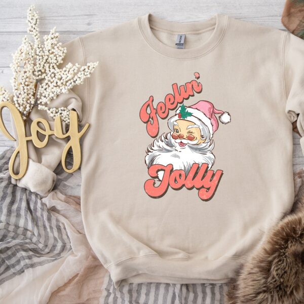 vintage christmas t shirt holly jolly design funny holiday apparel with santa print ideal for festive gatherings and celebrations coduh scaled