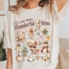 Vintage Christmas T Shirt Its the Most Wonderful Time Rustic Retro Design Comfortable Colors Holiday Tee 15 vintage christmas t shirt its the most wonderful time rustic retro design comfortable colors holiday tee vx32t scaled