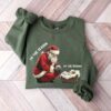 vintage christmas t shirt jesus is the reason for the season sweatshirt comfortable holiday apparel with santa and jesus design cupi2