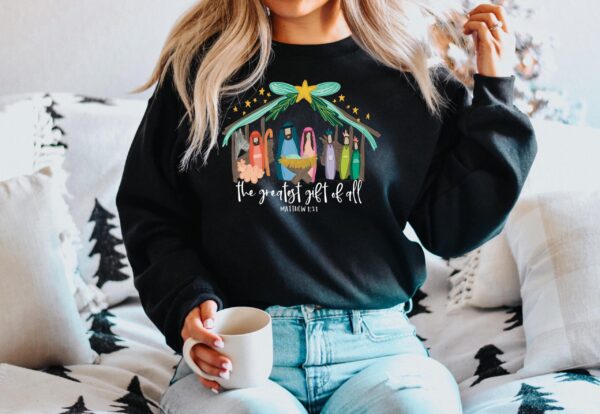 vintage christmas t shirt jesus the reason for the season design comfortable fit church apparel for women qzpi1 scaled