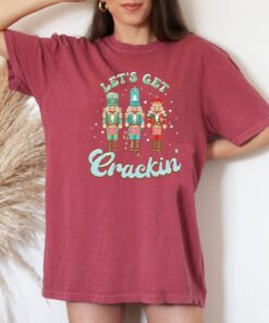 vintage christmas t shirt lets get crackin nutcracker design retro style for family gatherings and holiday celebrations 3wf3m scaled