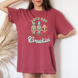 vintage christmas t shirt lets get crackin nutcracker design retro style for family gatherings and holiday celebrations 3wf3m scaled