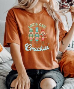 vintage christmas t shirt lets get crackin nutcracker design retro style for family gatherings and holiday celebrations rnhfn scaled