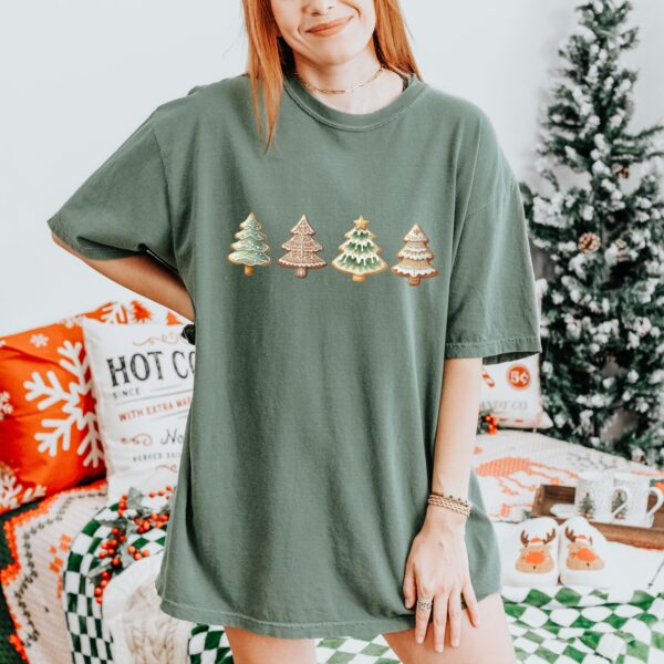 vintage christmas t shirt merry and bright design with holiday theme for bakers winter sweatshirt and cookie lovers 3gtcl scaled