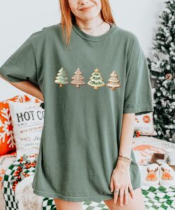 vintage christmas t shirt merry and bright design with holiday theme for bakers winter sweatshirt and cookie lovers 3gtcl scaled