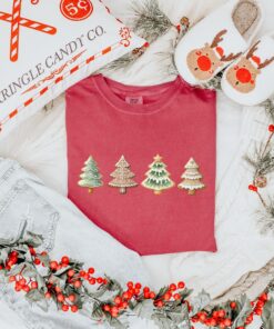 vintage christmas t shirt merry and bright design with holiday theme for bakers winter sweatshirt and cookie lovers bhebh scaled