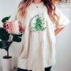 vintage christmas t shirt merry and bright retro tee for family gatherings comfort colors design xcct0 scaled