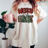 vintage christmas t shirt merry and bright retro tee with vintage christmas tree design for family holiday celebrations msbfb scaled