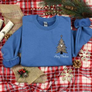 vintage christmas t shirt merry christmas tree design for family gatherings comfortable fit ideal for women vg6e9 scaled