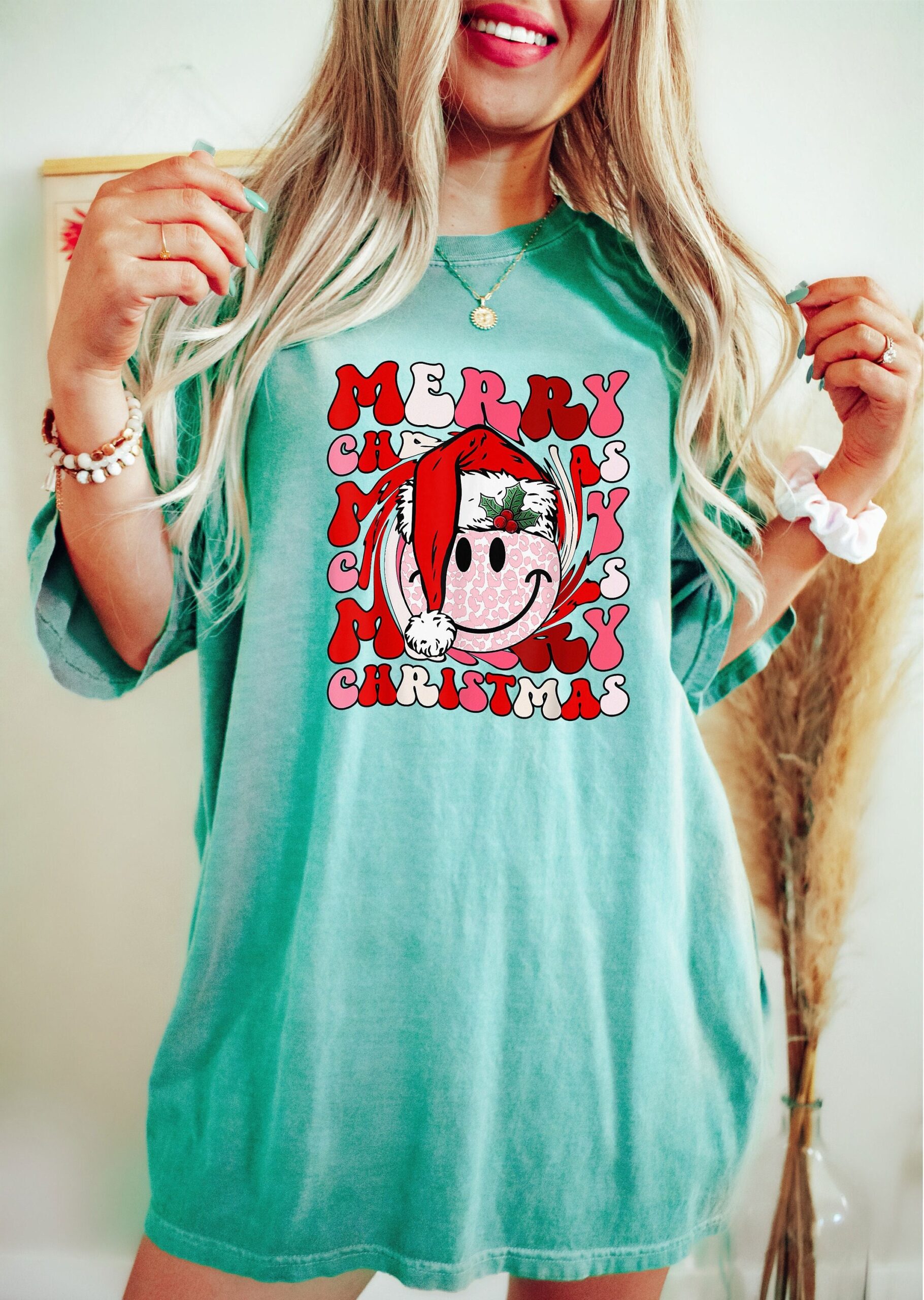 vintage christmas t shirt merry merry design retro style for family gatherings comfortable colors tee qzztg scaled