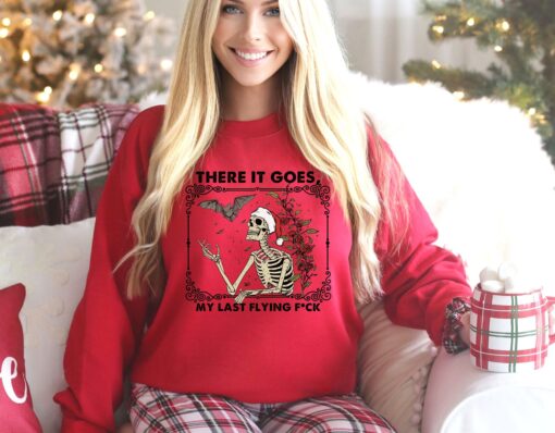 vintage christmas t shirt my last f skeleton design funny graphic tee for holiday celebrations and unique festive style 1ajeu scaled