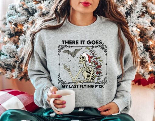 vintage christmas t shirt my last f skeleton design funny graphic tee for holiday celebrations and unique festive style 3qzgo scaled