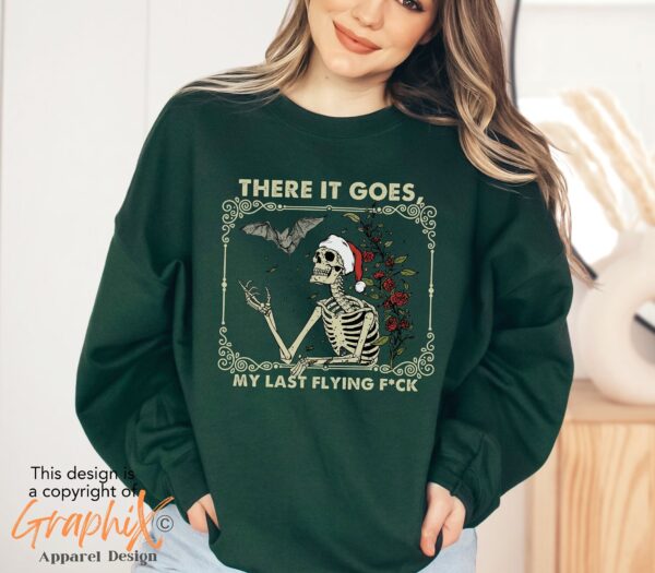 vintage christmas t shirt my last f skeleton design funny graphic tee for holiday celebrations and unique festive style ipfcb