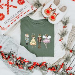 vintage christmas t shirt nutcracker design merry and bright holiday apparel for winter celebrations and ballet enthusiasts p7frk scaled
