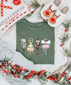 vintage christmas t shirt nutcracker design merry and bright holiday apparel for winter celebrations and ballet enthusiasts p7frk scaled