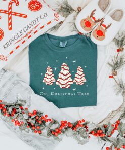 vintage christmas t shirt oh christmas tree design merry and bright winter theme holiday apparel for festive celebrations odwx4 scaled