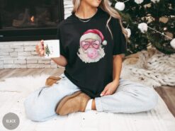 Vintage Christmas T Shirt Pink Santa Retro Tee for Women Comfort Colors Crewneck Holiday Design Ideal for Family Gatherings and Parties 8 vintage christmas t shirt pink santa retro tee for women comfort colors crewneck holiday design ideal for family gatherings and parties crbev scaled