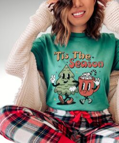 vintage christmas t shirt retro holiday tee with unique design for festive celebrations and comfortable fit hvtgh scaled