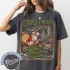 vintage christmas t shirt retro santa claus design family holiday apparel comfort colors style for festive gatherings k871z