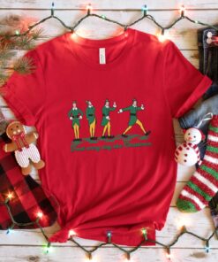 vintage christmas t shirt retro treat every day like christmas sweatshirt funny elf design for holiday movie lovers p8ost