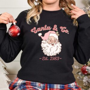 vintage christmas t shirt santa claus graphic tee for men and women featuring retro design and merry holiday theme nqoed scaled