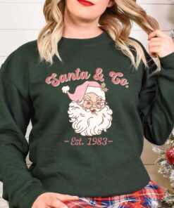 vintage christmas t shirt santa claus graphic tee for men and women featuring retro design and merry holiday theme olpqc scaled