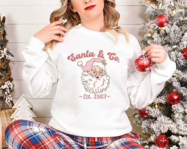 vintage christmas t shirt santa claus graphic tee for men and women featuring retro design and merry holiday theme rsrws scaled