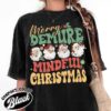 vintage christmas t shirt santa clause design for women mindful style merry christmas theme fai1d