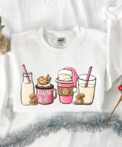 vintage christmas t shirt santa fuel design for coffee lovers featuring fun holiday graphics and comfortable fit ghz9y scaled