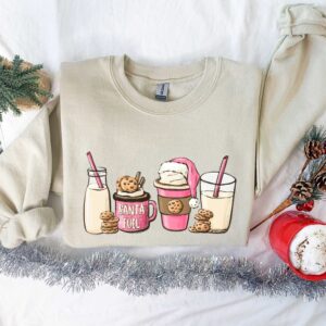 vintage christmas t shirt santa fuel design for coffee lovers featuring fun holiday graphics and comfortable fit zctou scaled