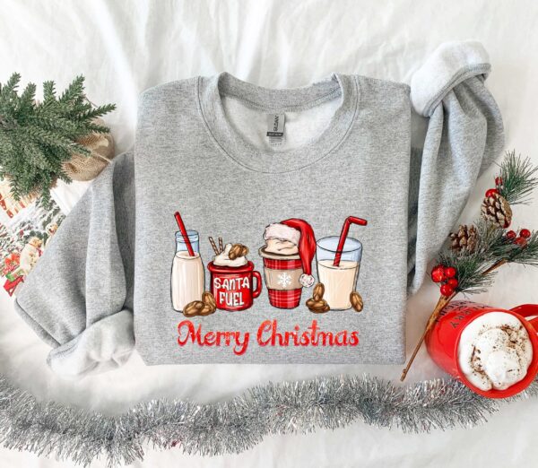 vintage christmas t shirt santa fuel design for holiday parties and celebrations ilvq3 scaled