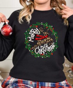 vintage christmas t shirt with cute deer design for women fun holiday apparel for festive outfits and celebrations ckmnu scaled