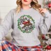 vintage christmas t shirt with cute deer design for women fun holiday apparel for festive outfits and celebrations eb0yy scaled