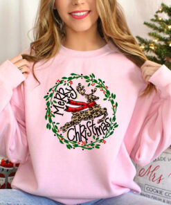 vintage christmas t shirt with cute deer design for women fun holiday apparel for festive outfits and celebrations eqwpw scaled