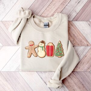 vintage christmas t shirt with gingerbread design for family gatherings and holiday celebrations 9dir1 scaled