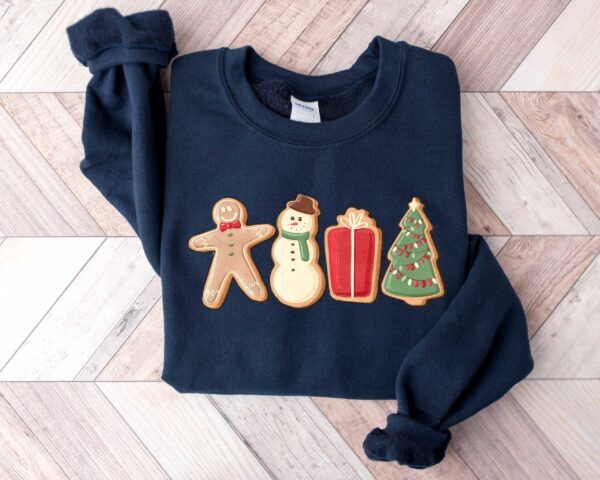 vintage christmas t shirt with gingerbread design for family gatherings and holiday celebrations awnm0 scaled