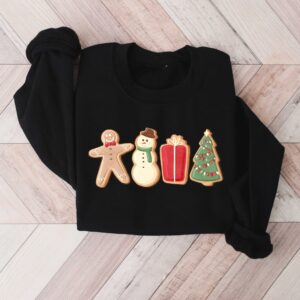 vintage christmas t shirt with gingerbread design for family gatherings and holiday celebrations vtoye scaled