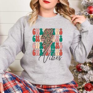 vintage christmas t shirt with leopard print design for christmas lovers and holiday celebrations fxipo scaled