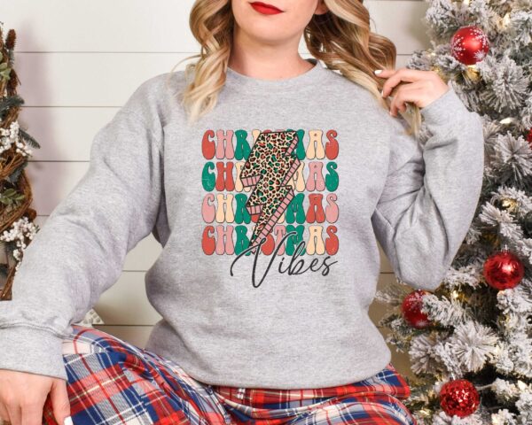 vintage christmas t shirt with leopard print design for christmas lovers and holiday celebrations fxipo scaled